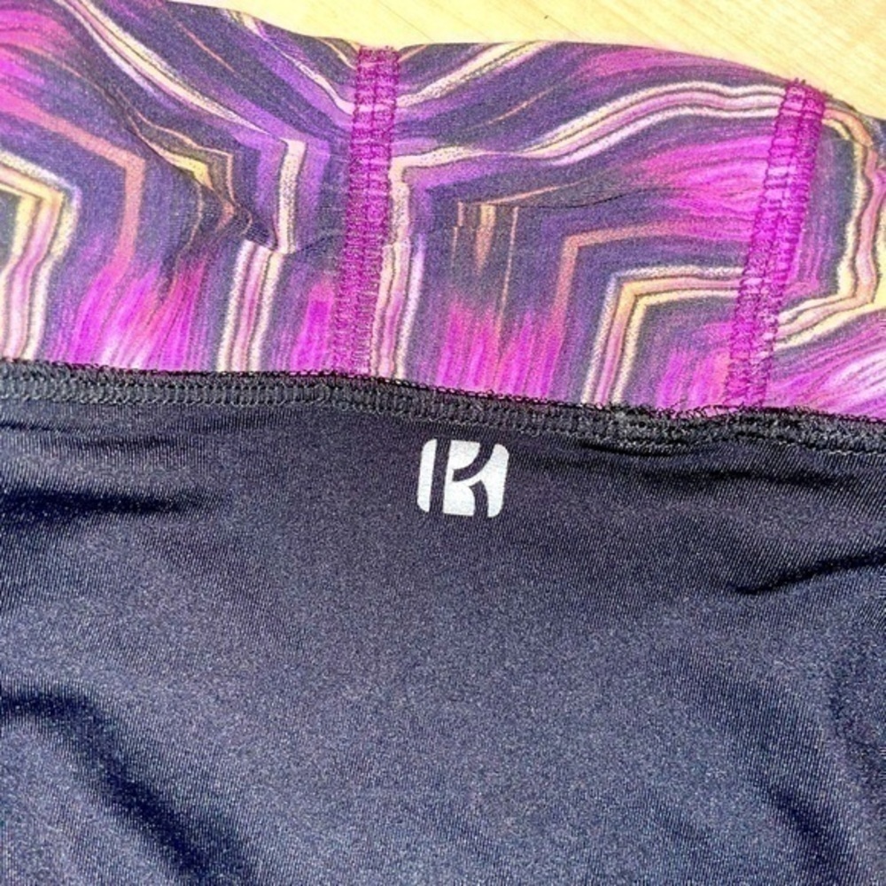 Koral Mesmerize Ruched Waist Mezzo Print Leggings ilana kugel M gently preloved - Picture 8 of 8